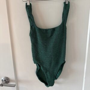 Hunza G square neck one piece.